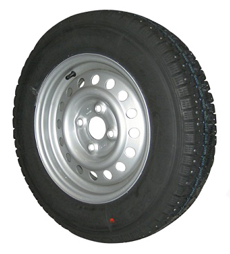 Vinterhjul m dubb 185/80 R14 C8 (4x100)