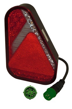 Baklykta Aspöck Earpoint, LED 9-32V, hö