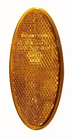 Reflex Aspöck gul, 101.6x45 mm
