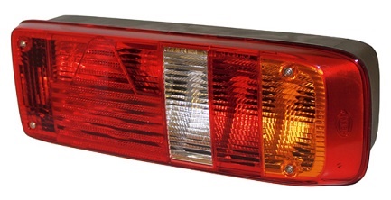 Baklykta Hella, höger, 24V (LED-hybrid)