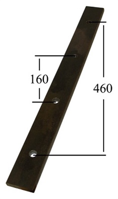 Stödbocksadapter L=620 mm