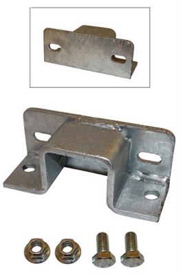 Stödhjulsfäste för obromsat