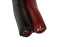 Kabel RKUB 2x1,5 (röd/svart)/per meter