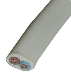 Kabel SKX 2x0,75 (vit)/per meter