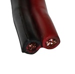 Kabel RKUB 2x2,5 (röd-svart)/ per meter
