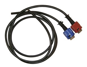 Bajonettkontakt Jokon 2 m kabel, Ø 5-polig