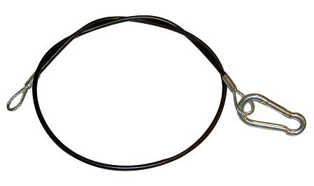 Katastrofvajer, L=1000 mm, rostfri